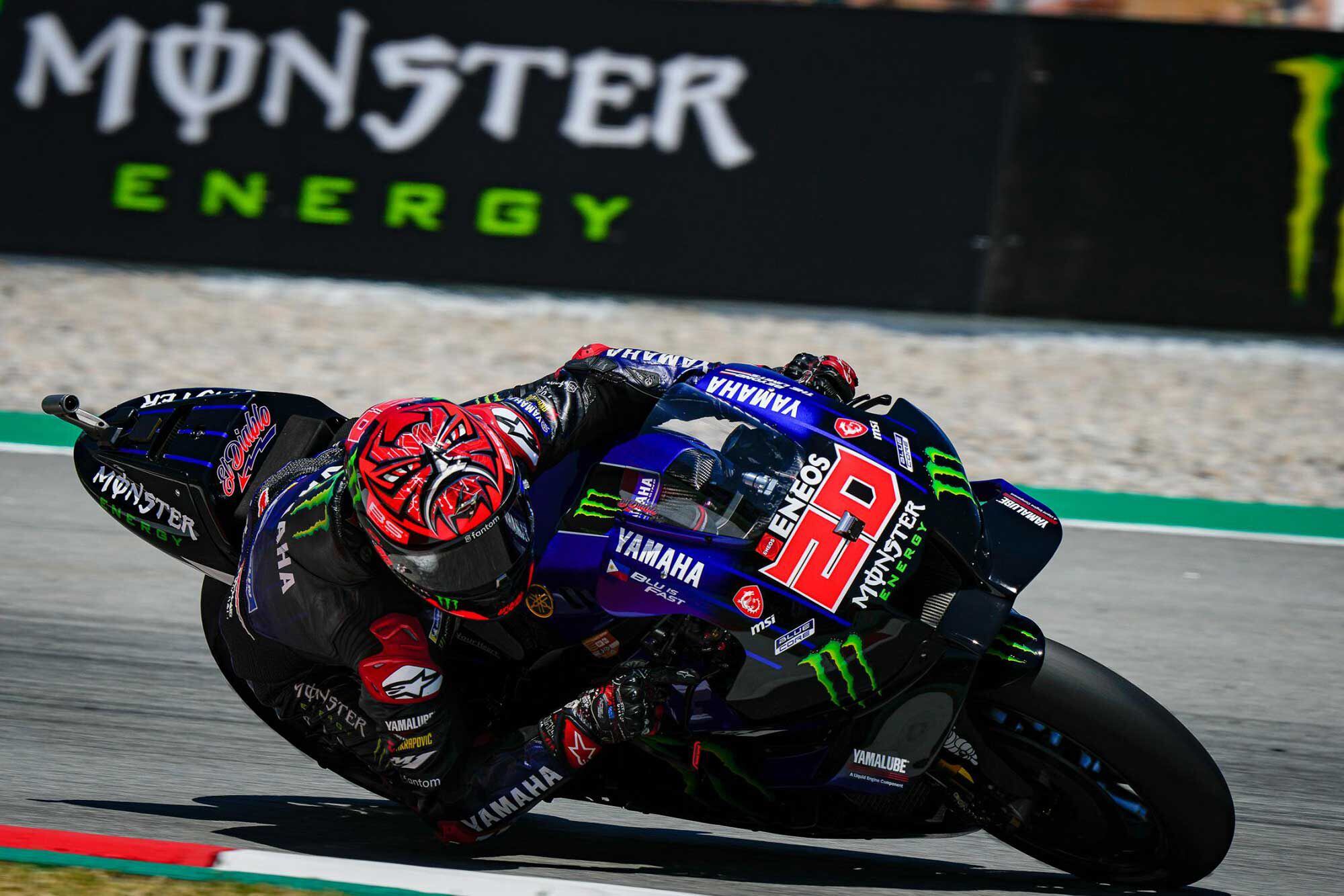 Fabio Quartararo finished with a comfortable lead of over six seconds.