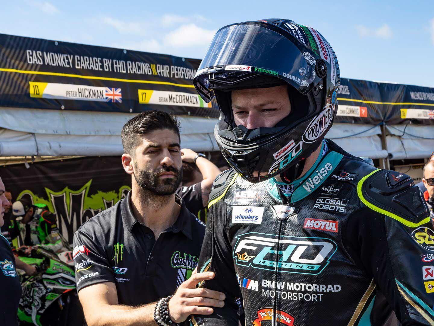 Notoriously cool Peter Hickman looks inward as he prepares for the first TT race day since 2019.