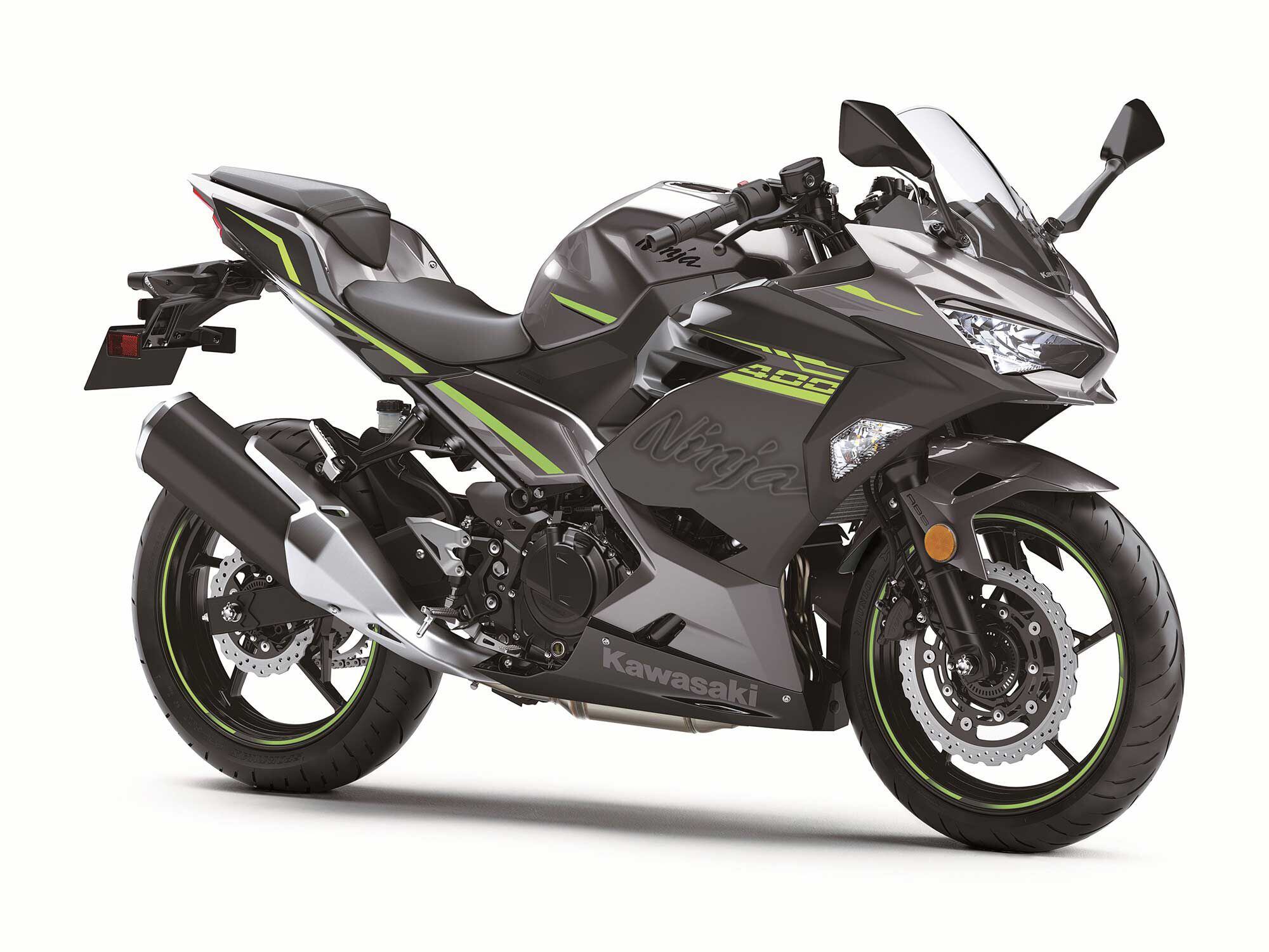 2021 Kawasaki Ninja 400.